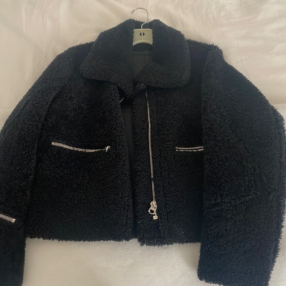 Sandro Shearling Jacket - Picture 3 of 7